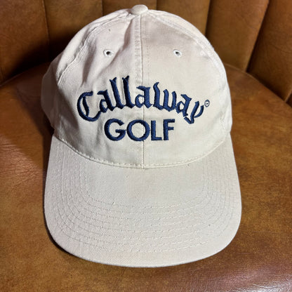 Vintage cream Callaway Big Bertha strapback hat