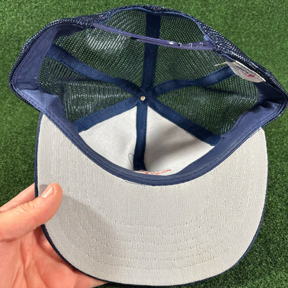 Vintage Houston Astros Trucker Snapback Hat