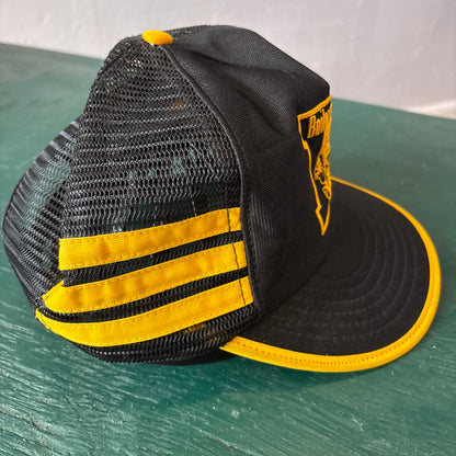 Vintage RARE Purdue Boilermakers Trucker Snapback Hat