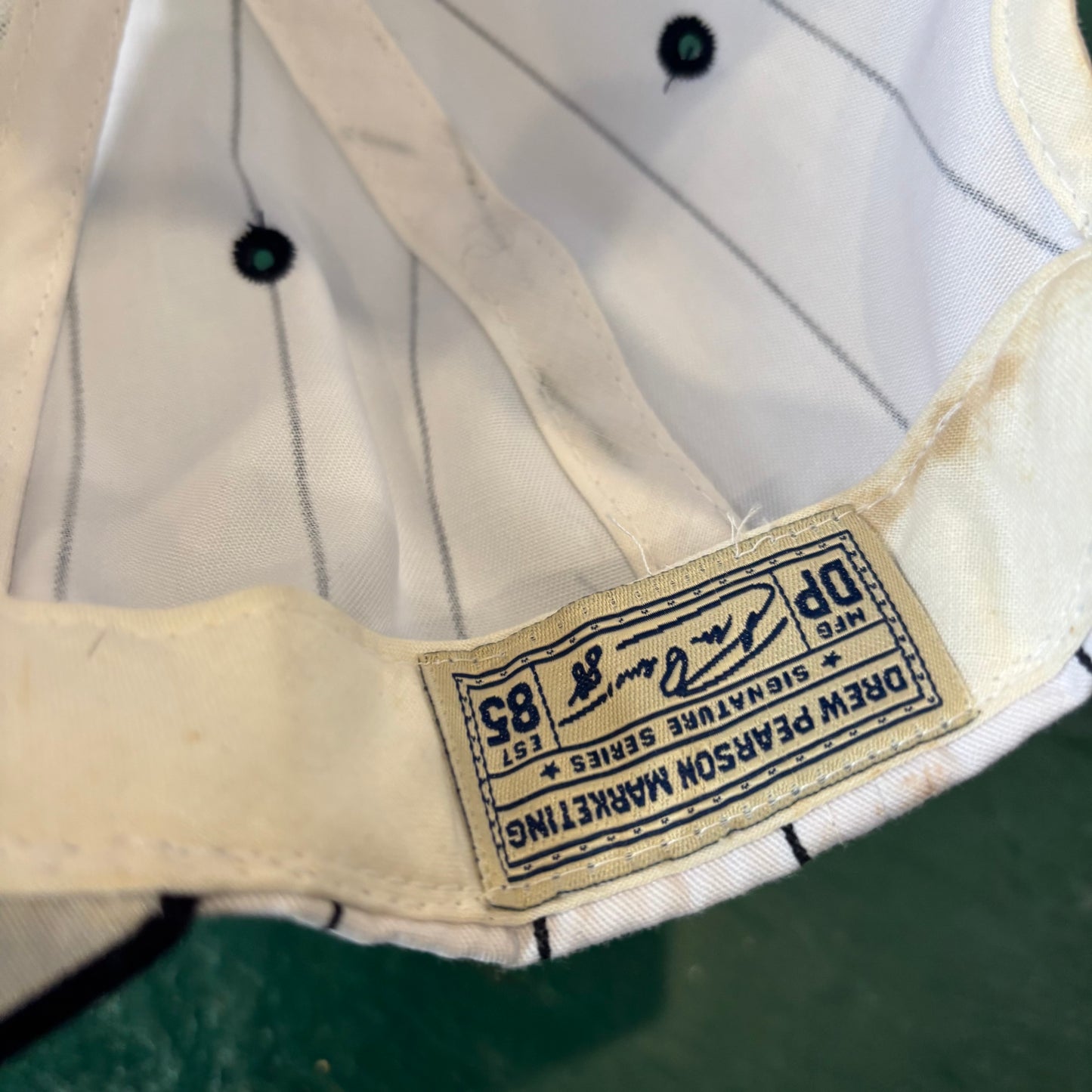 Vintage Pinstripe New York Yankees Snapback Hat