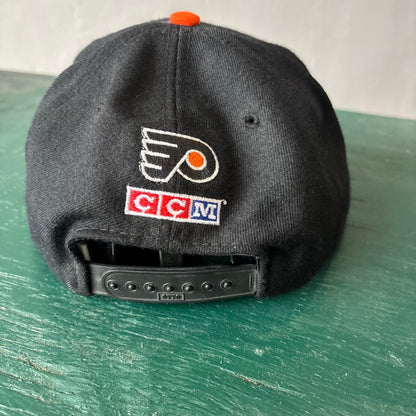 Vintage Philadelphia Flyers CCM Snapback Hat