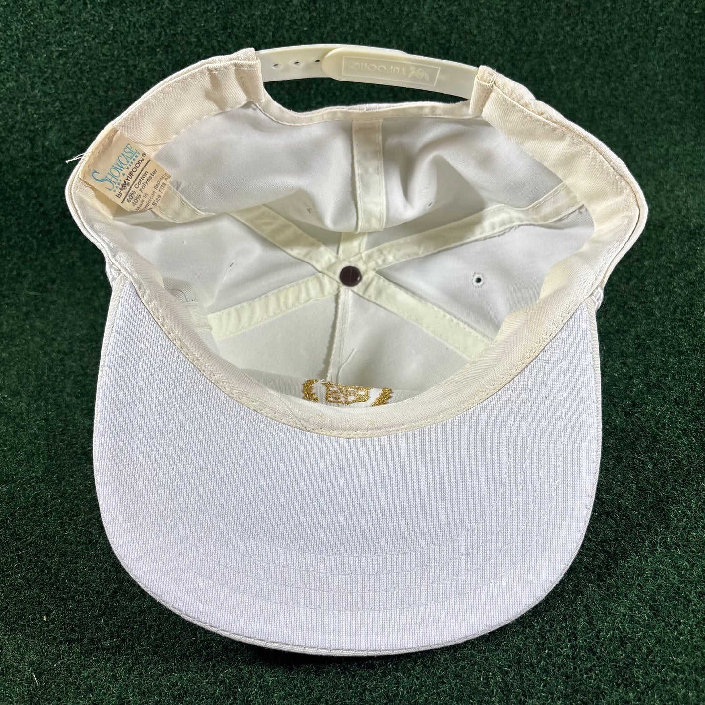 Vintage Cadillac Rope Gold Letter Snapback Hat