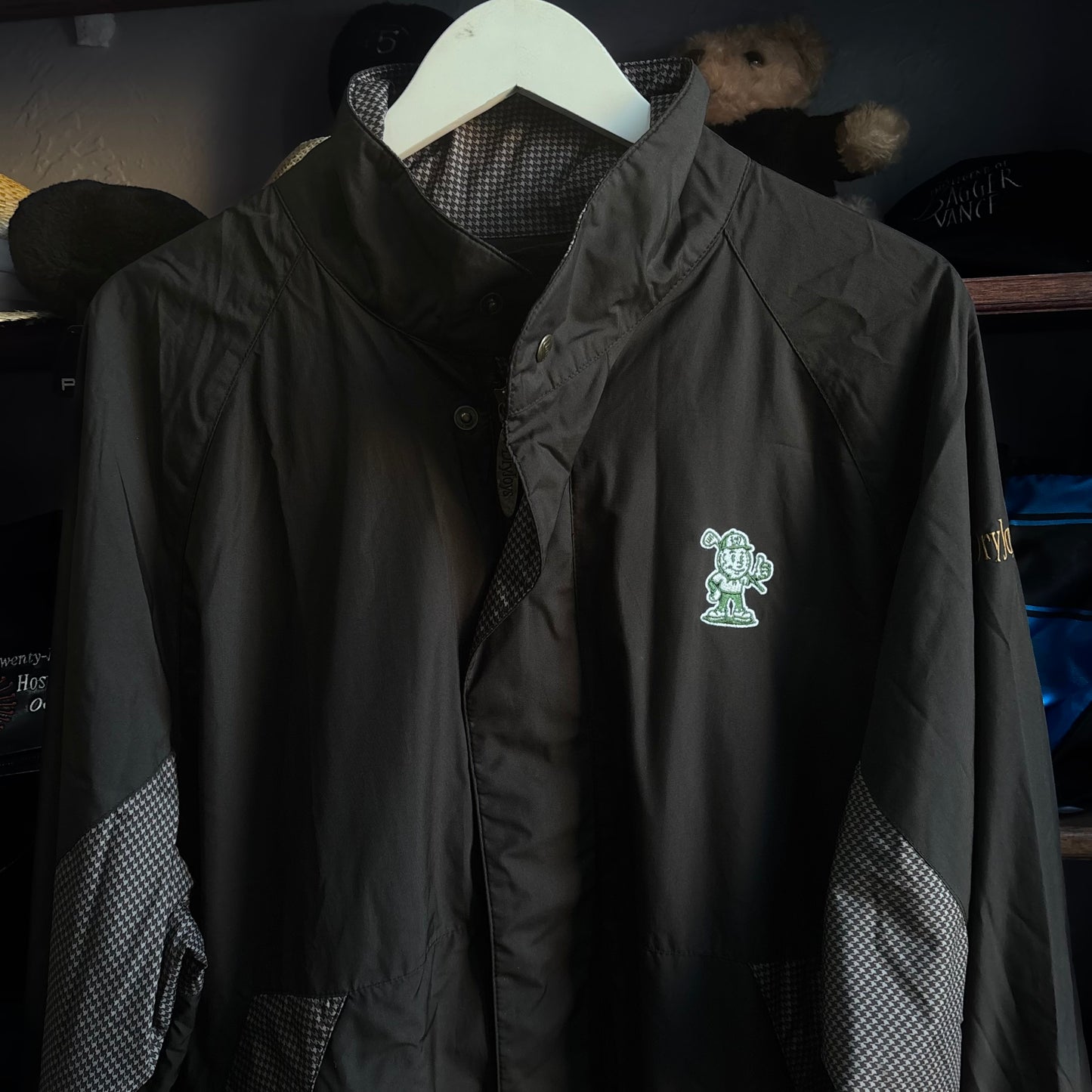 Repurposed DryJoy Easy Ed embroidery