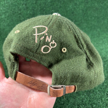 Vintage Ping Wool Rare Leather Strapback