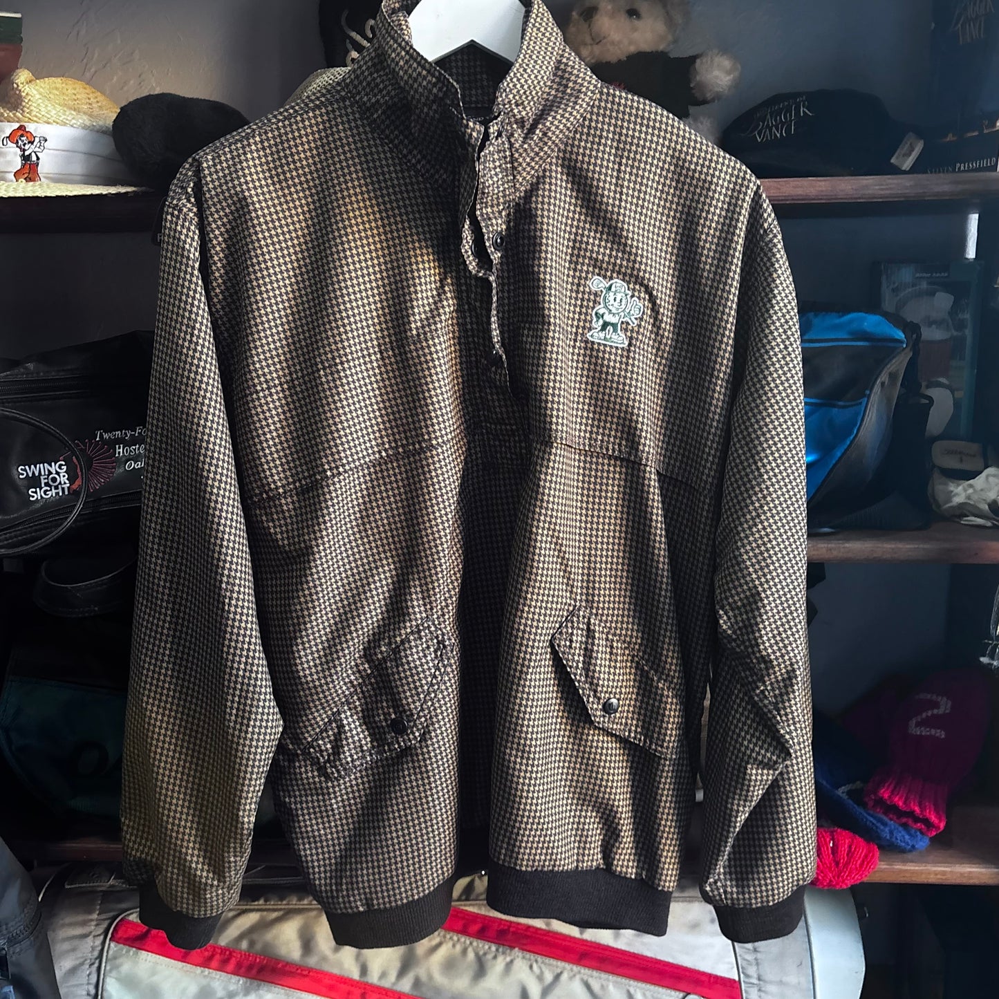 Repurposed DryJoy Easy Ed embroidery