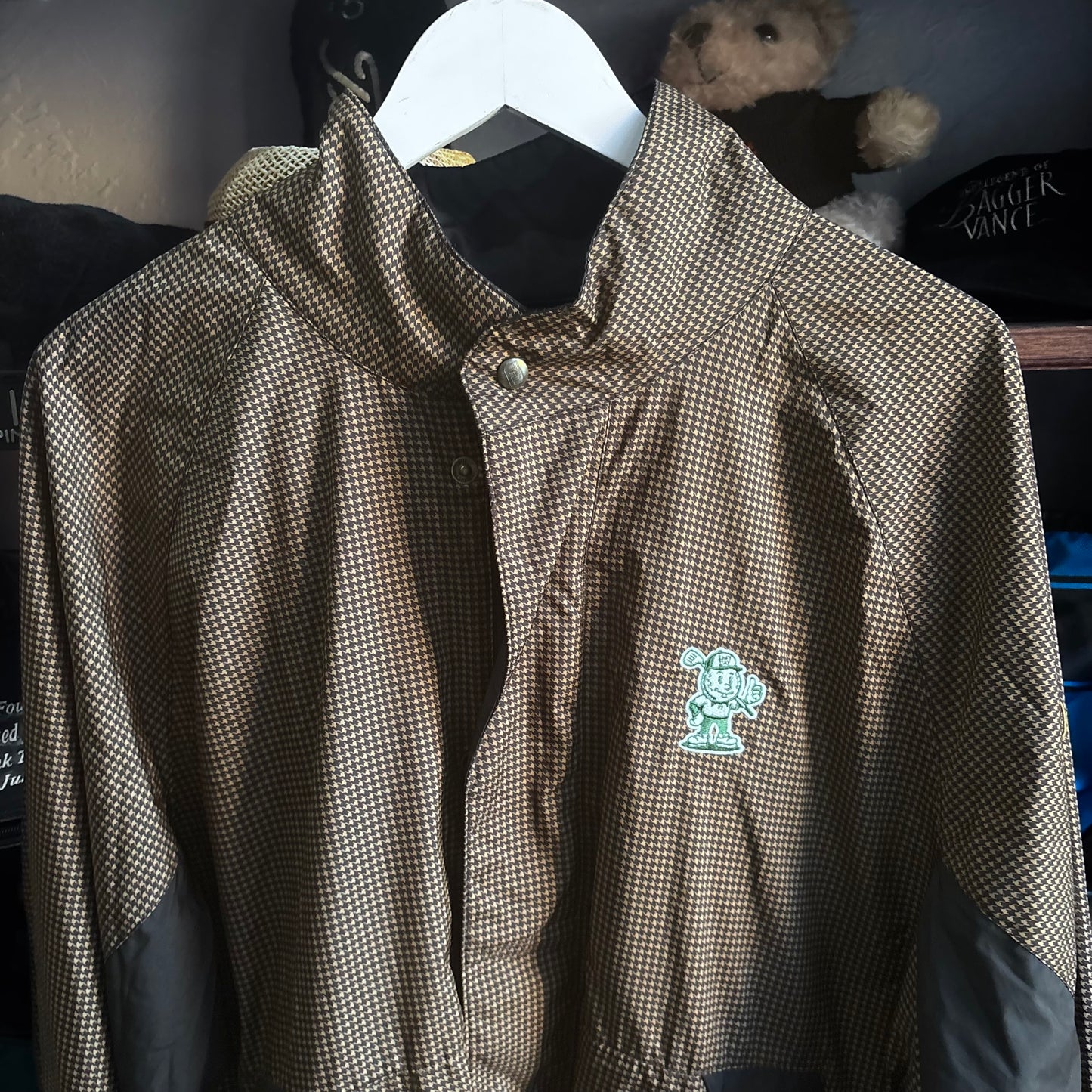 Repurposed DryJoy Easy Ed embroidery