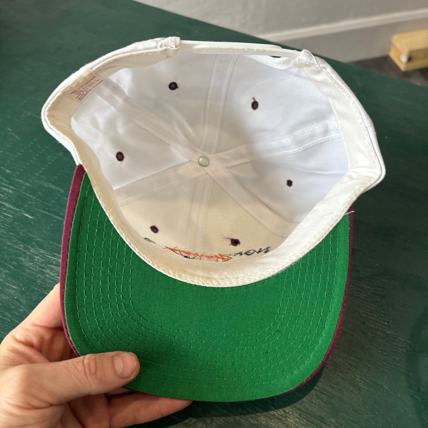 Vintage 1995 Virginia Tech Nokia Sugar Bowl Snapback Hat