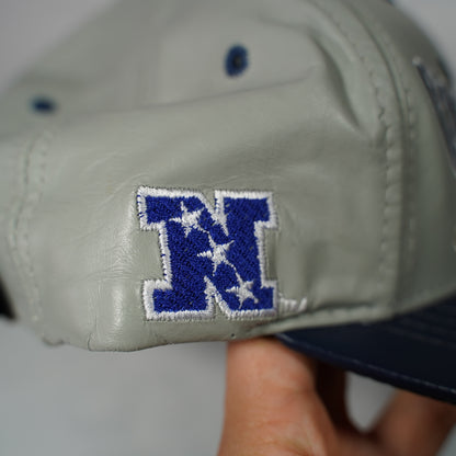 Vintage Leather Dallas Cowboys Snapback Hat NFL