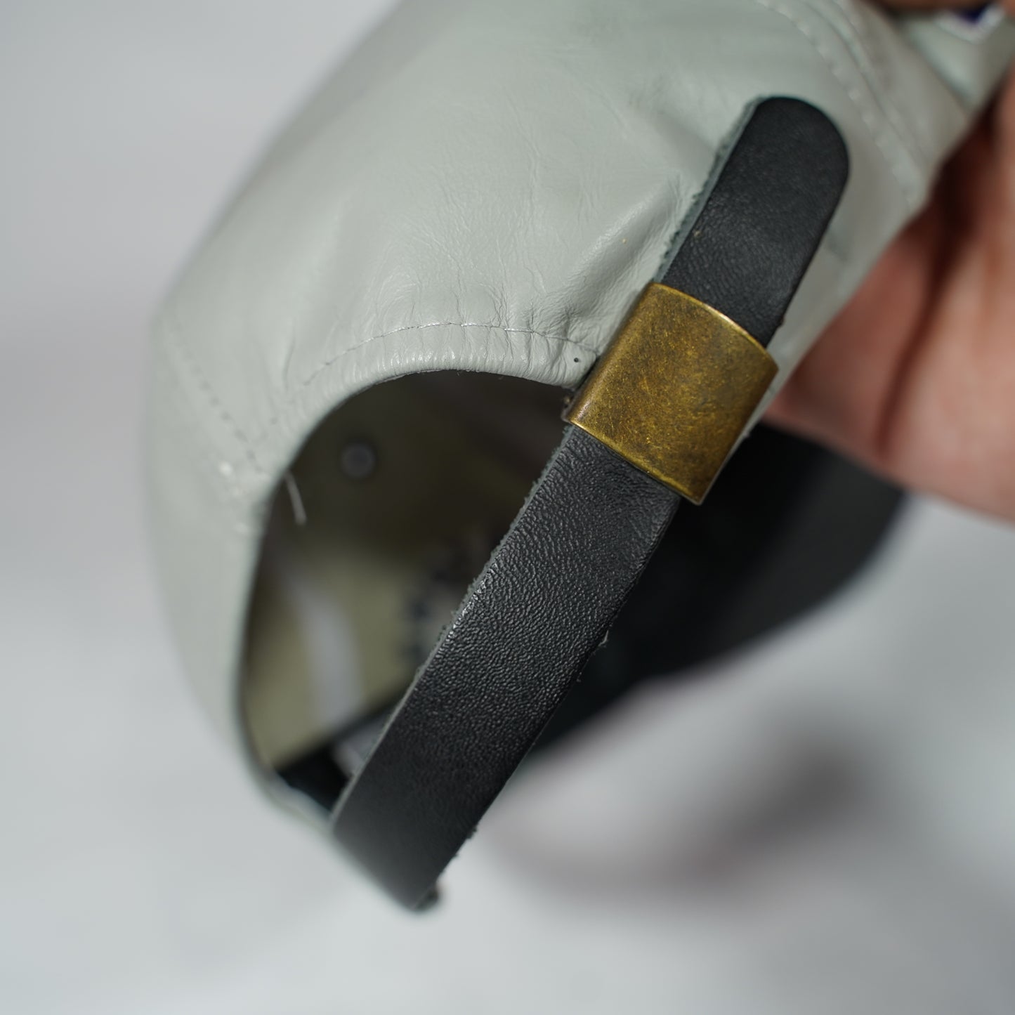 Vintage Leather Dallas Cowboys Snapback Hat NFL