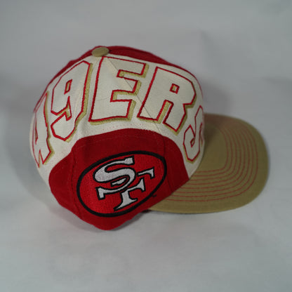Vintage San Francisco 49ers two-tone snapback hat