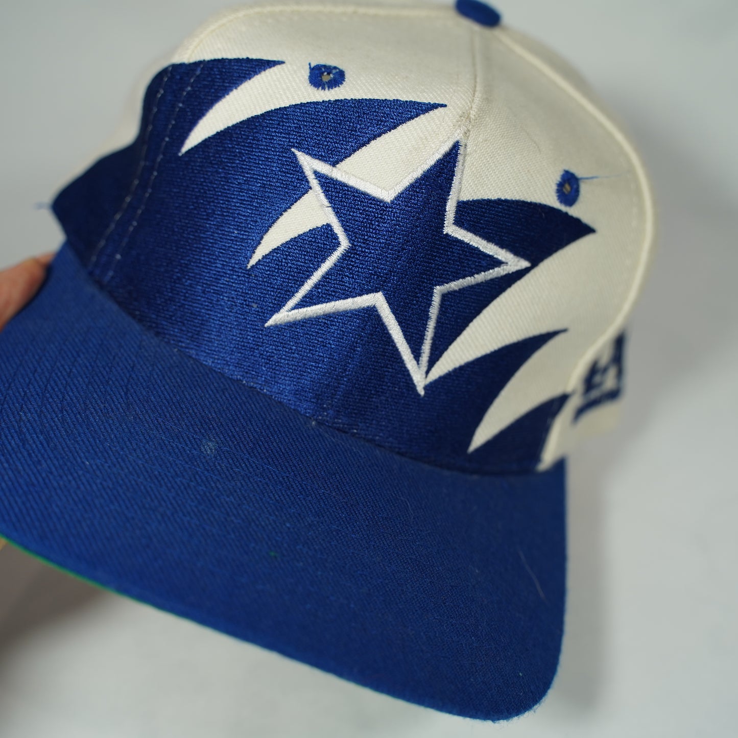 Vintage Dallas Cowboys Sharktooth Snapback Hat Logo Athletics