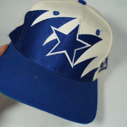 Vintage Dallas Cowboys Sharktooth Snapback Hat Logo Athletics