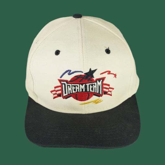 Vintage Dream Team USA Basketball Post Embroidered Snapback Hat 1992