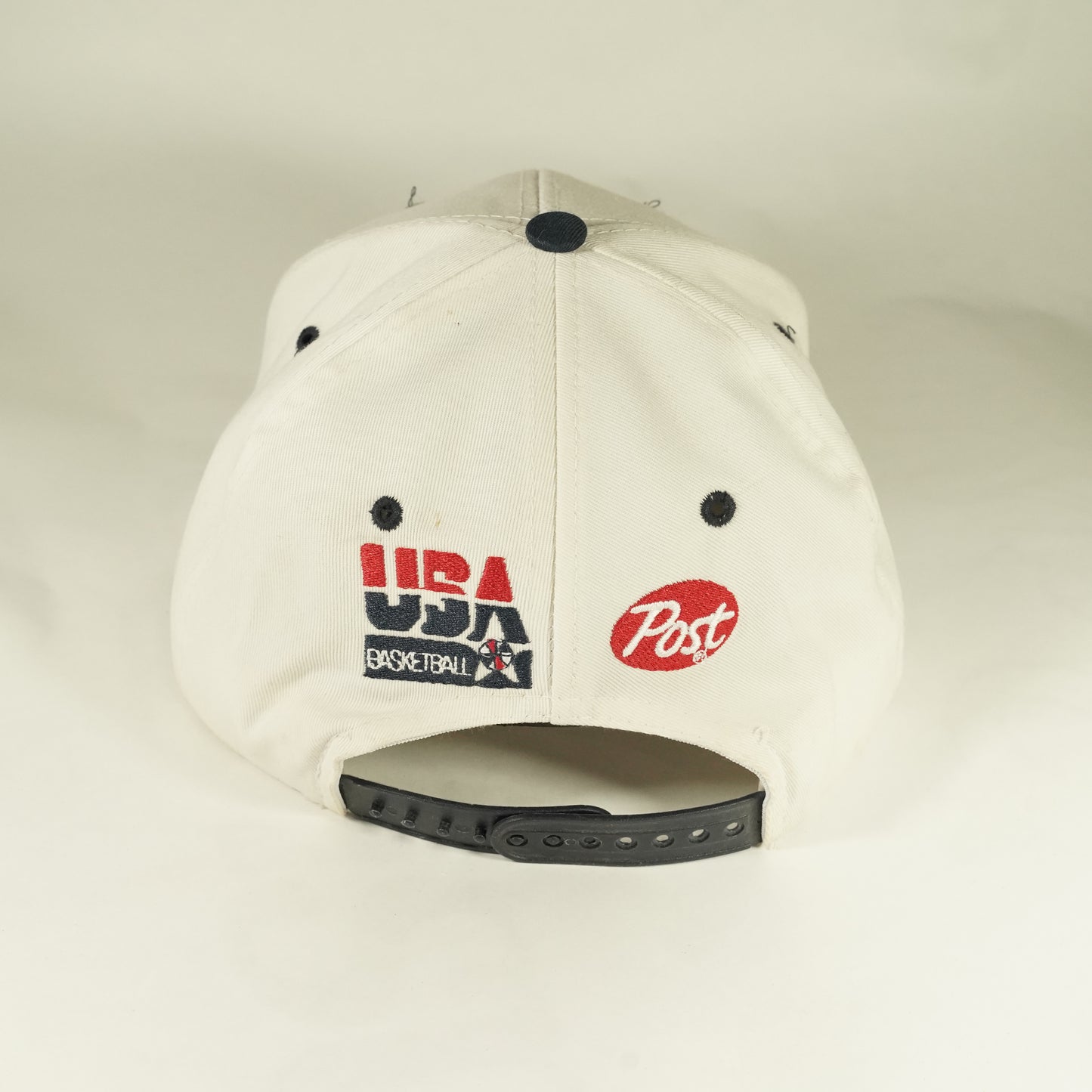 Vintage Dream Team USA Basketball Post Embroidered Snapback Hat 1992