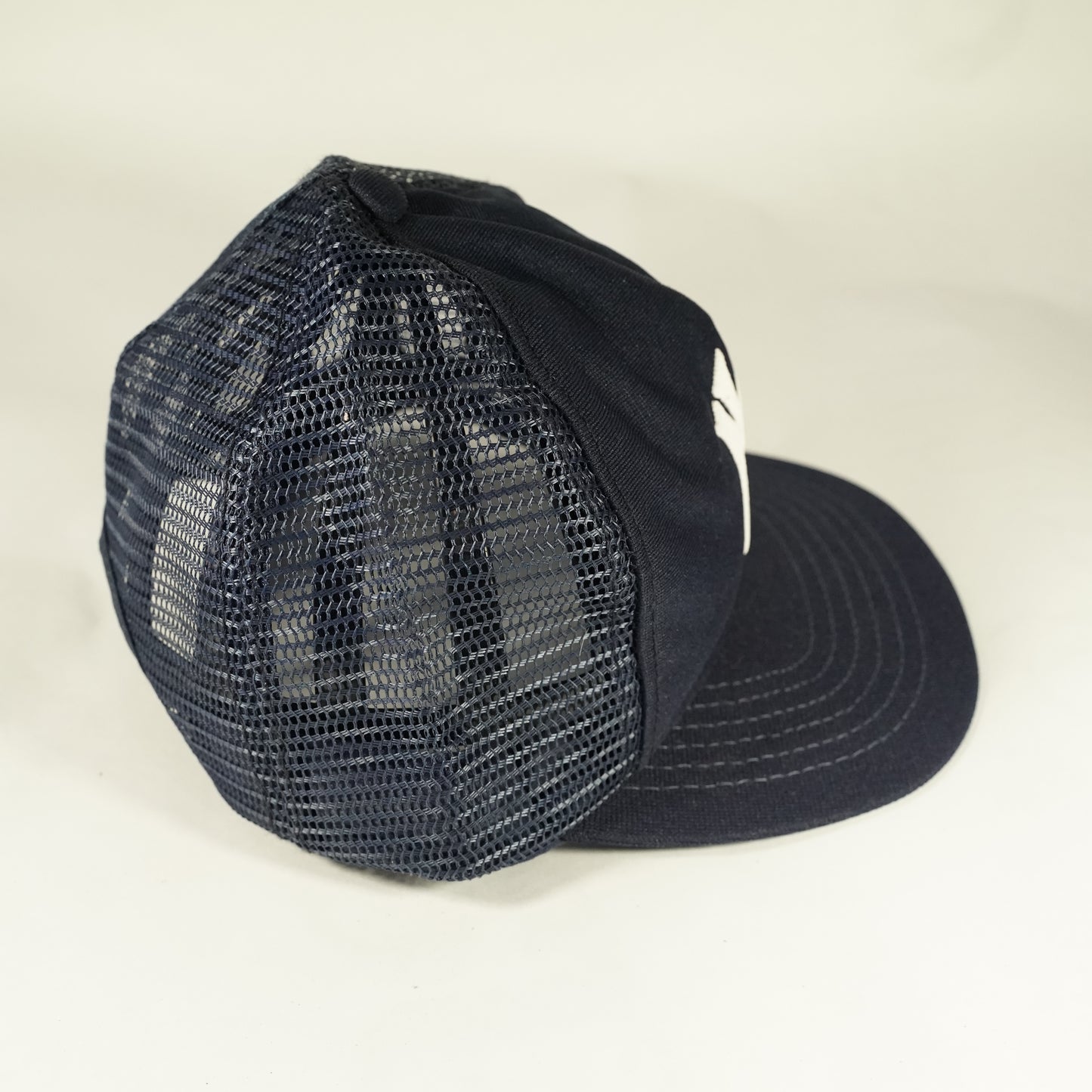 Vintage OLD  New York Yankees trucker snapback hat navy blue