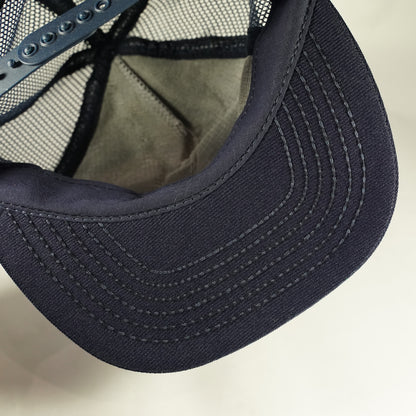 Vintage OLD  New York Yankees trucker snapback hat navy blue