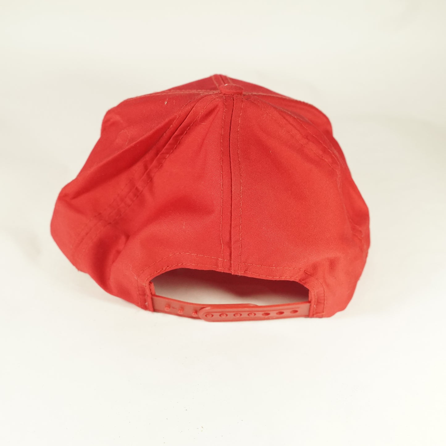Vintage Red NBC with logo Snapback hat
