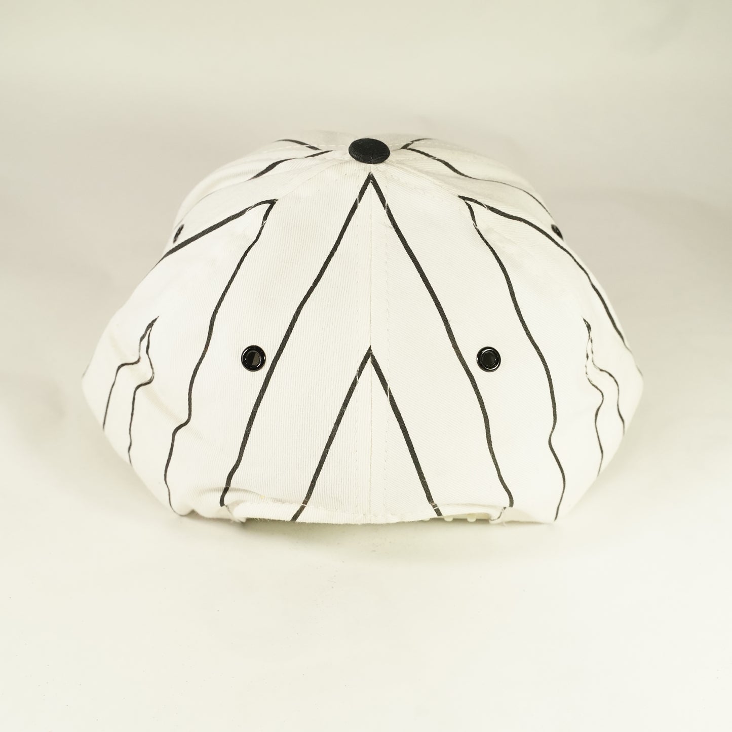 Vintage Peterbilt Pinstripe Snapback Hat Red White Black