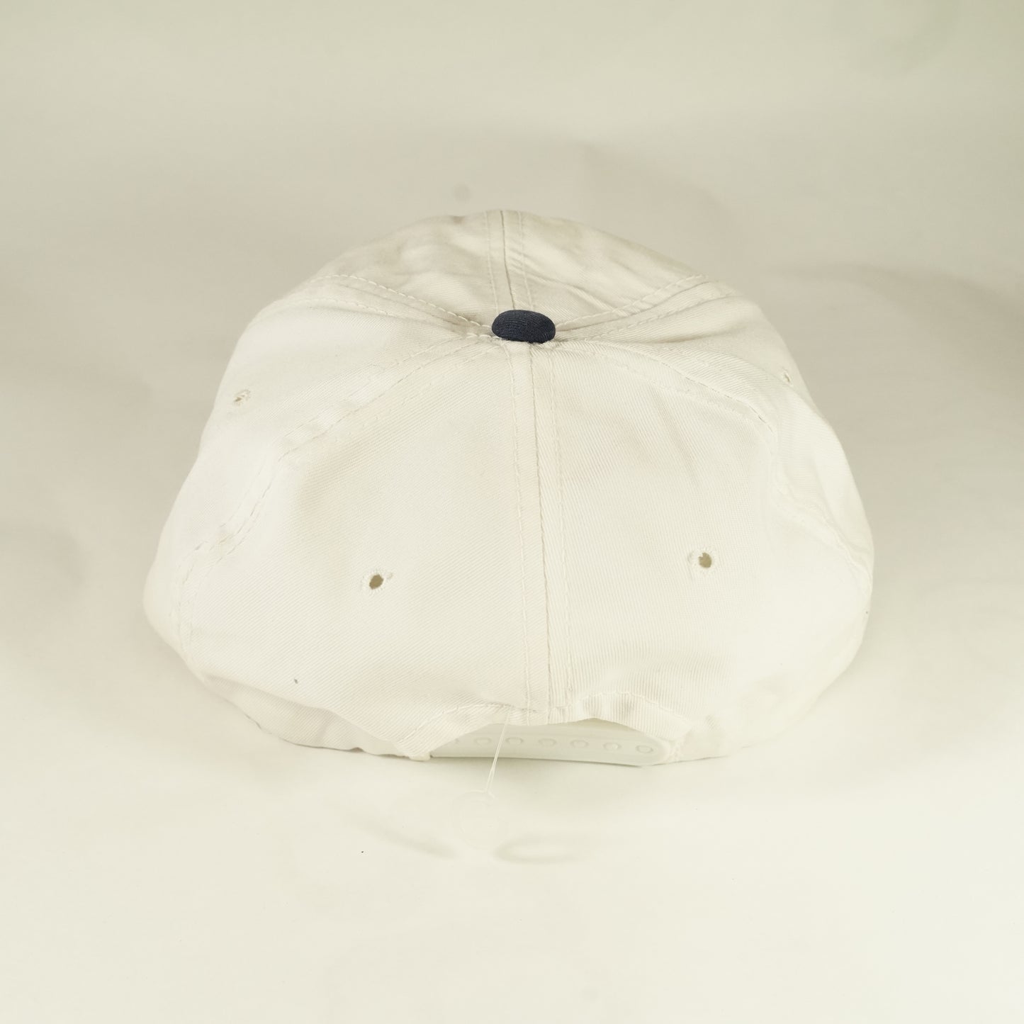 Vintage Boston Red Sox White Navy Snapback Hat