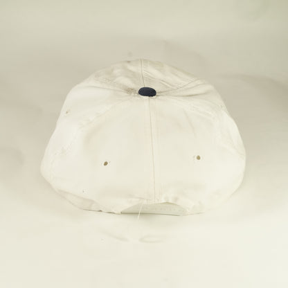 Vintage Boston Red Sox White Navy Snapback Hat