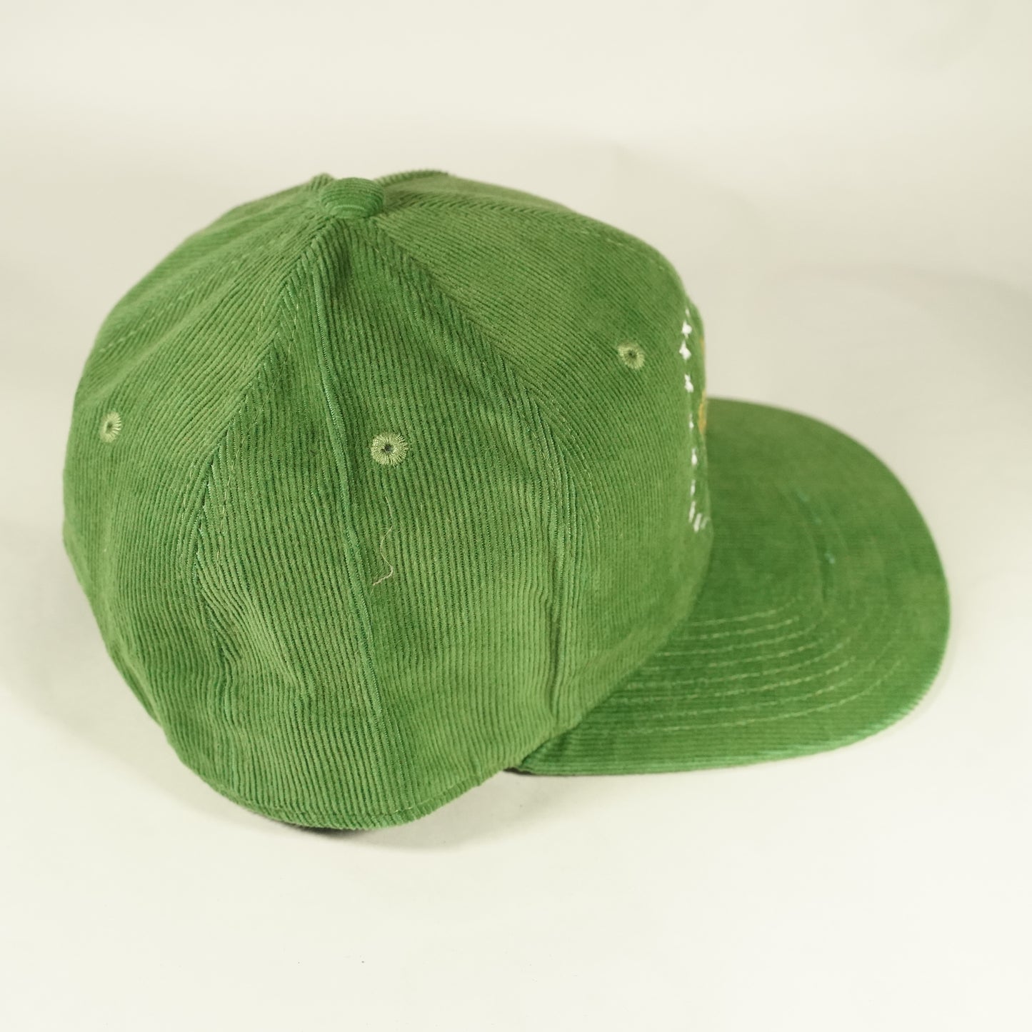 Trust Your Soul Corduroy Green Snapback Hat