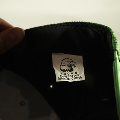 Trust Your Soul Corduroy Green Snapback Hat