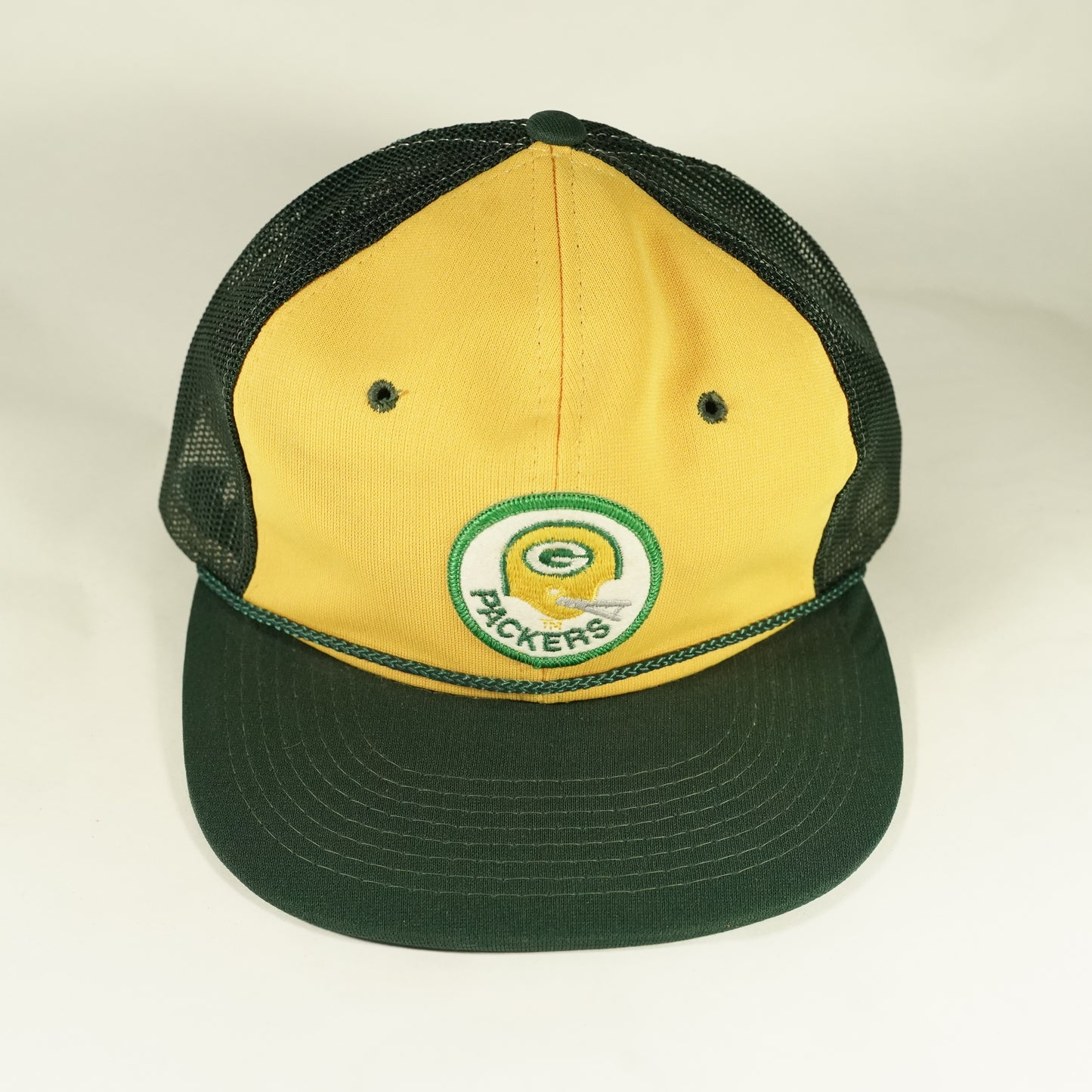 Vintage OLD Green Bay Packers Trucker Snapback Hat
