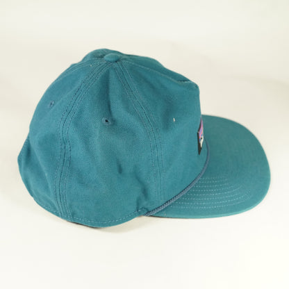 Vintage Patagonia Rope Snapback Hat Teal