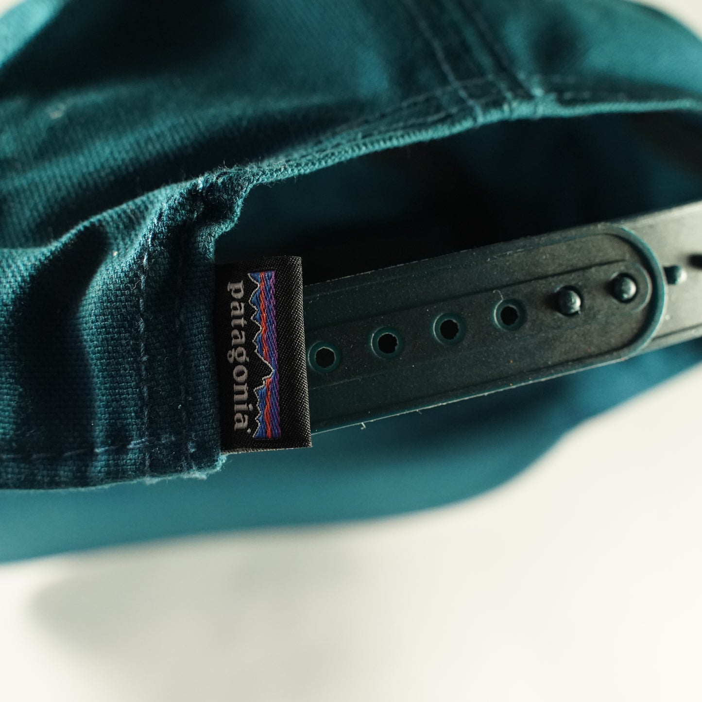 Vintage Patagonia Rope Snapback Hat Teal