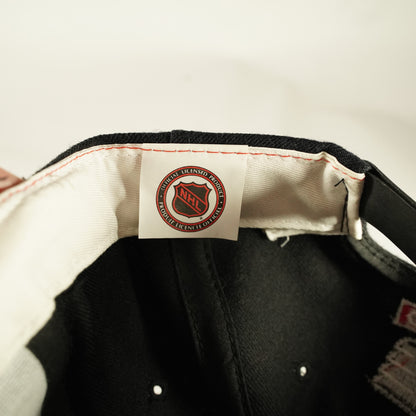 Vintage Philidelphia Flyers CCM snapback hat green underbrim