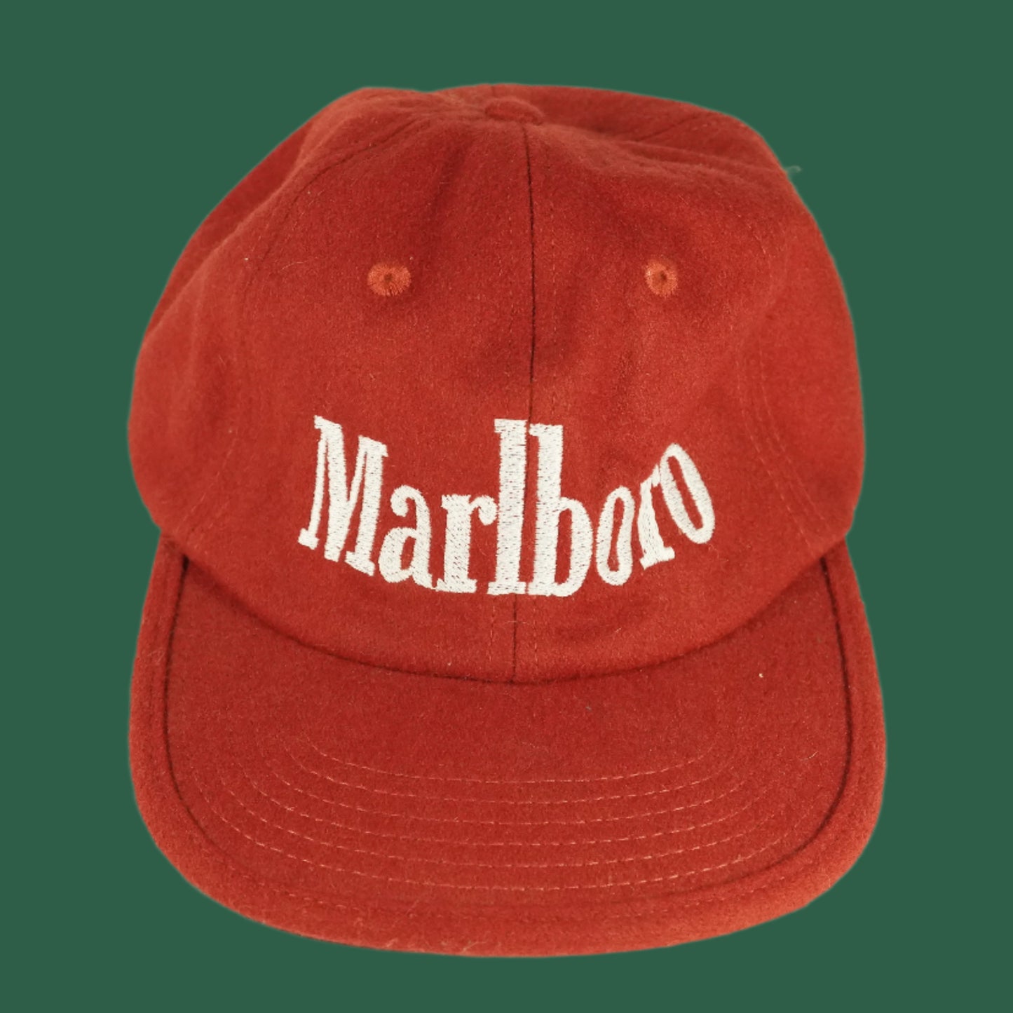 Vintage Wool Marbolo Strapback Hat