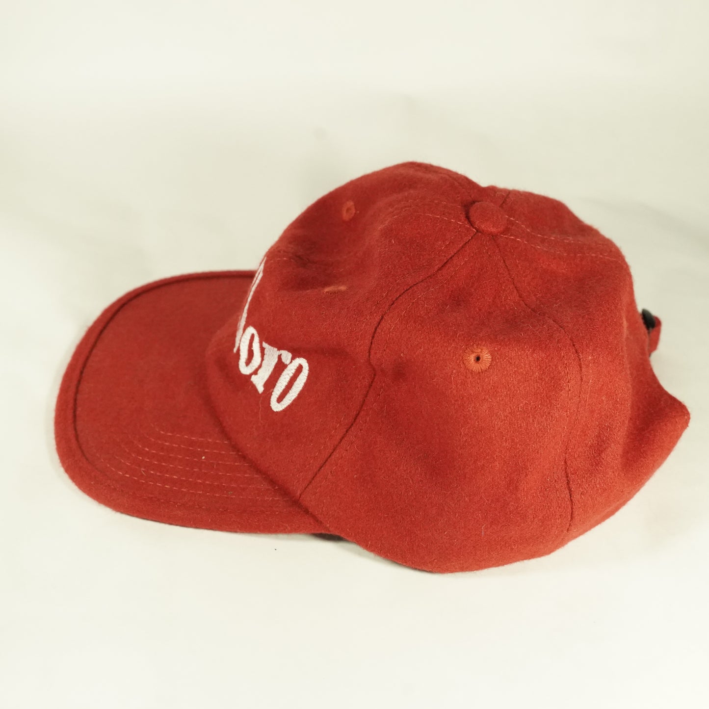 Vintage Wool Marbolo Strapback Hat