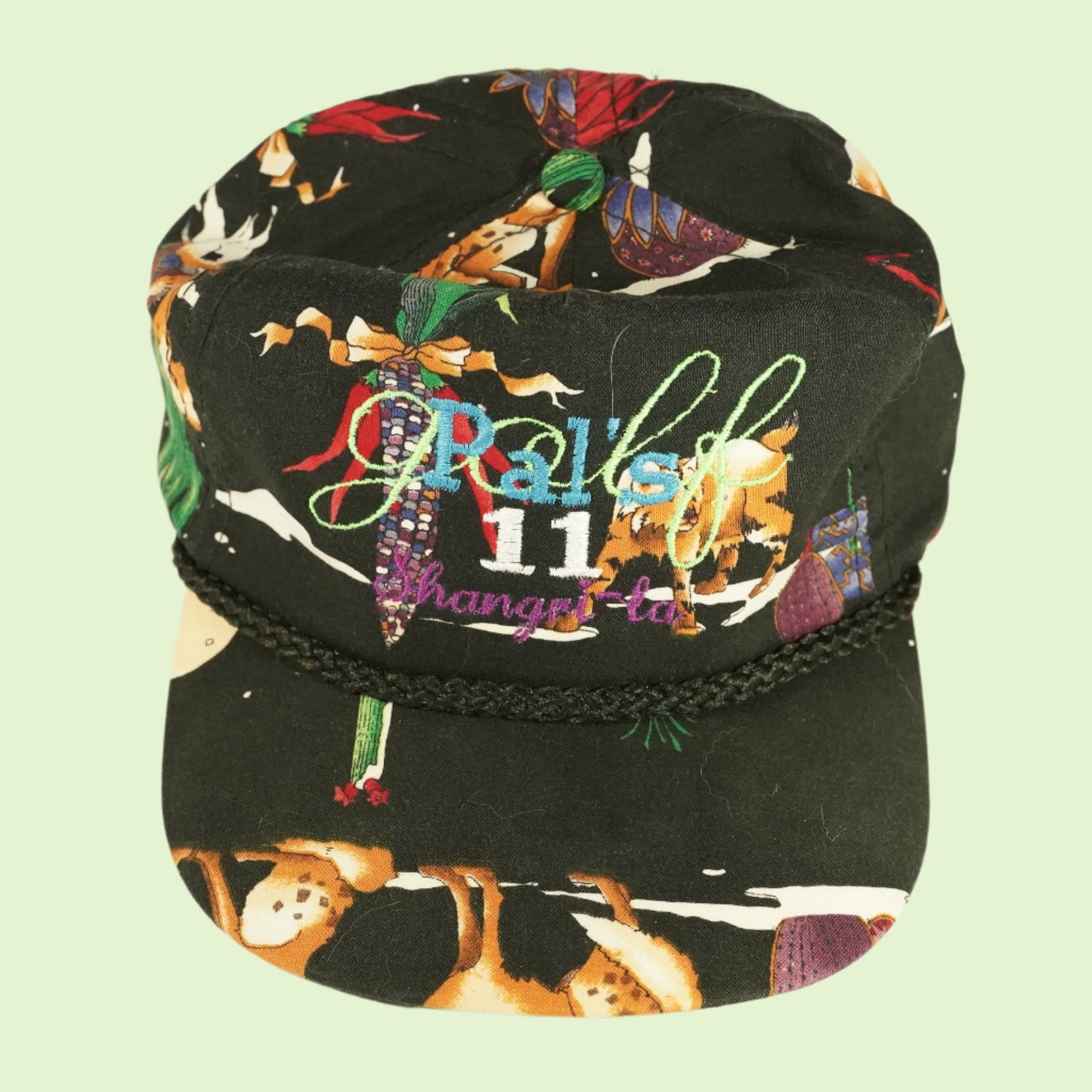 Vintage Shangri La Snapback Imperial Hat Golf