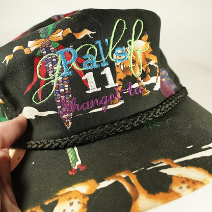 Vintage Shangri La Snapback Imperial Hat Golf