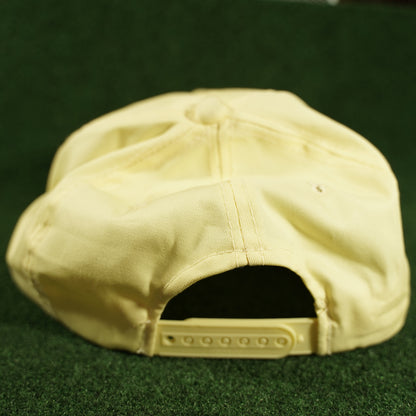 Vintage Birdie Club Yellow Snapback Hat