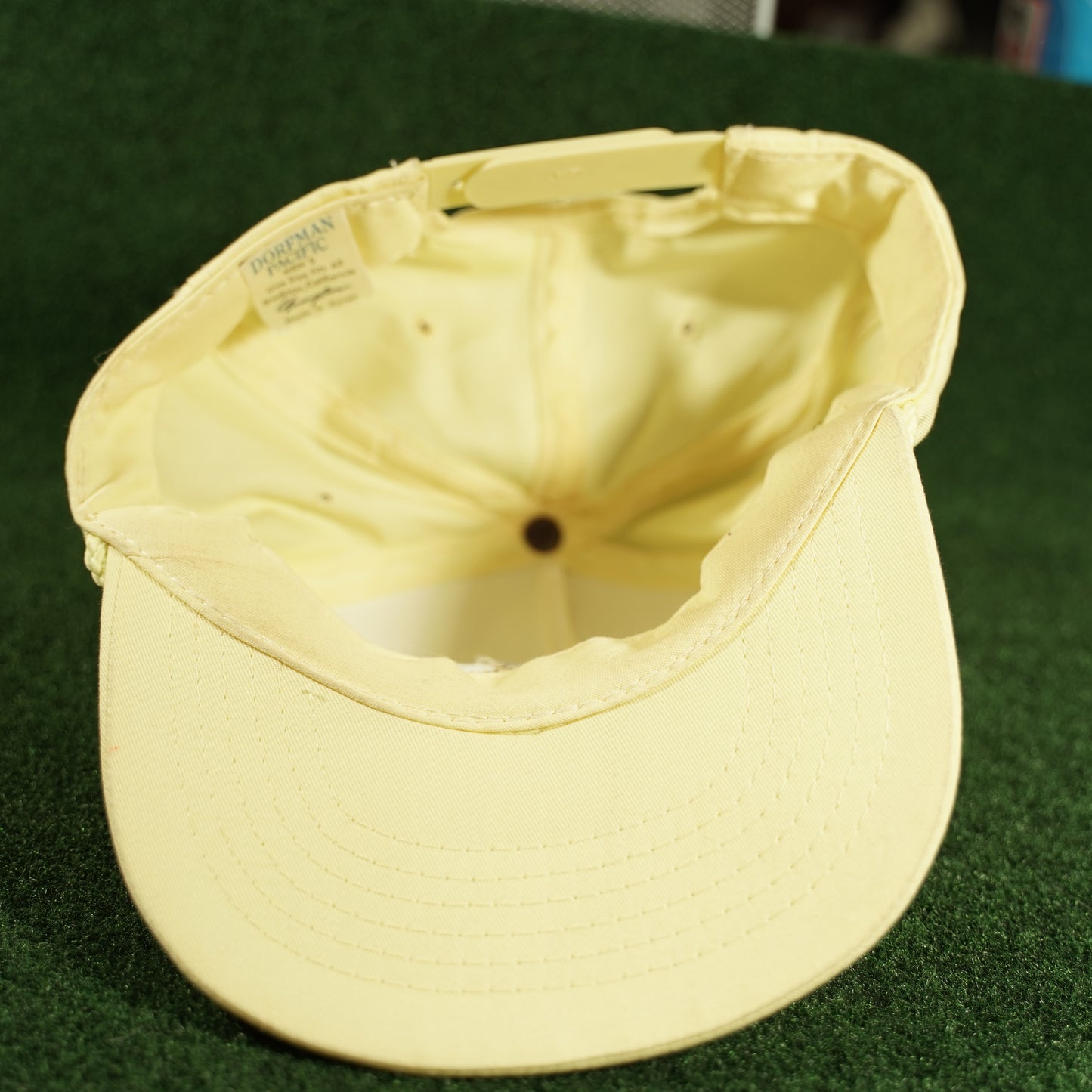 Vintage Birdie Club Yellow Snapback Hat
