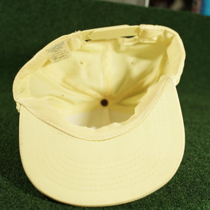 Vintage Birdie Club Yellow Snapback Hat