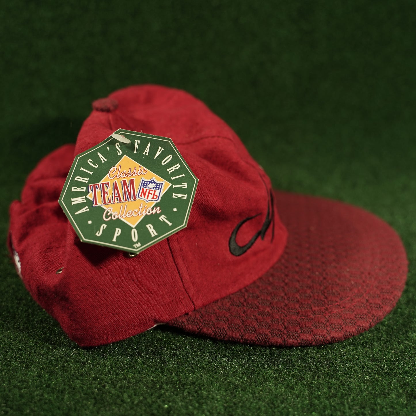 Vintage Kansas City Chiefs Elastic hat Dead stock with tags