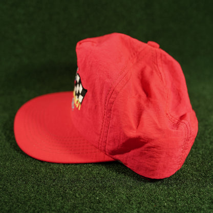 Vintage 1995 GM Goodwrench Racing Service Red Snapback Hat