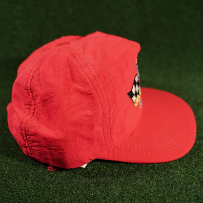 Vintage 1995 GM Goodwrench Racing Service Red Snapback Hat