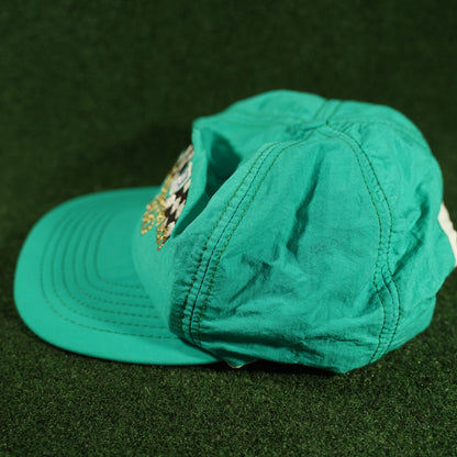 Vintage 1991 GM Goodwrench 300 Green Racing Snapback Hat