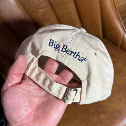 Vintage cream Callaway Big Bertha strapback hat