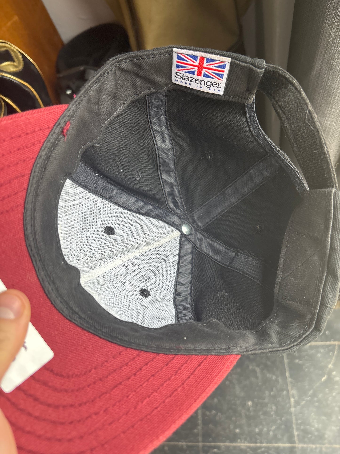 Vintage Slazenger golf hat