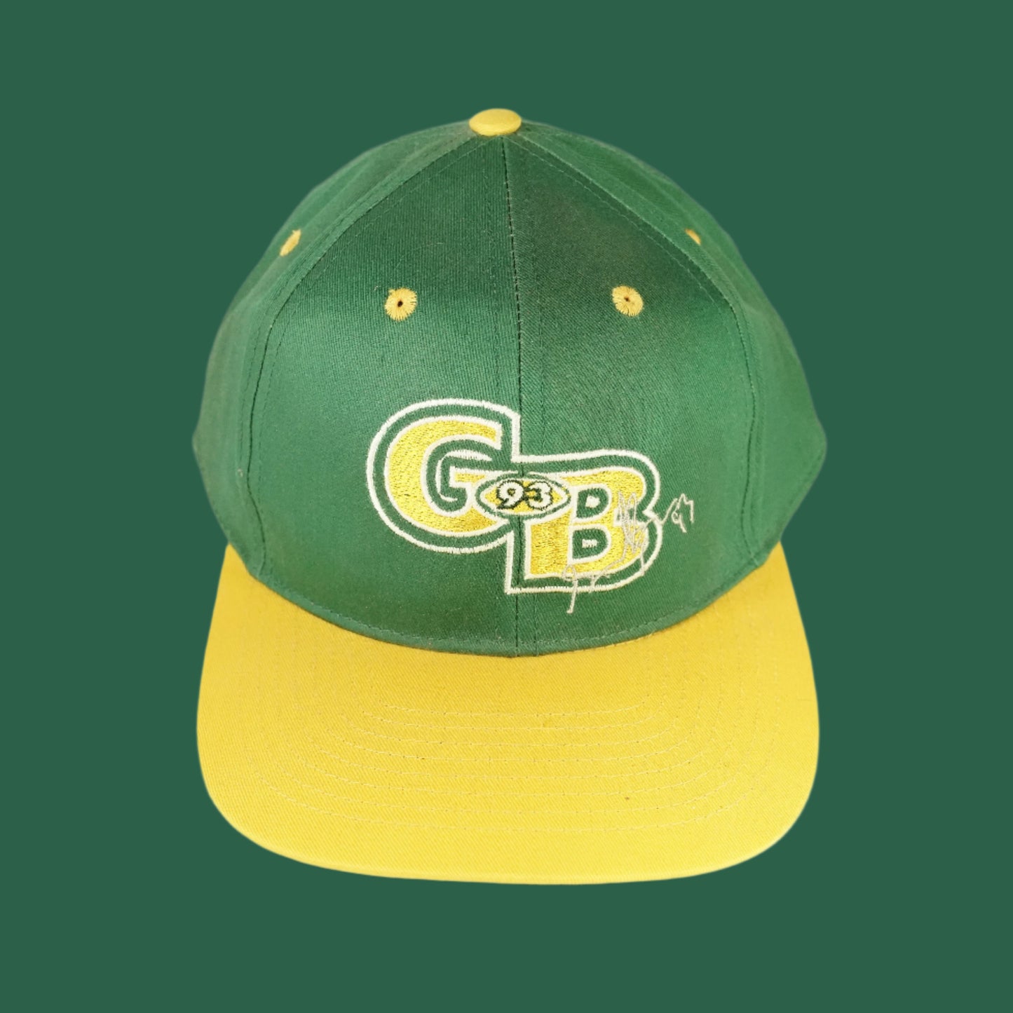 Vintage Green Bay Packers 1993 Snapback Hat