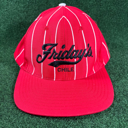 Vintage Friday’s Chile Pinstriped Snapback Hat