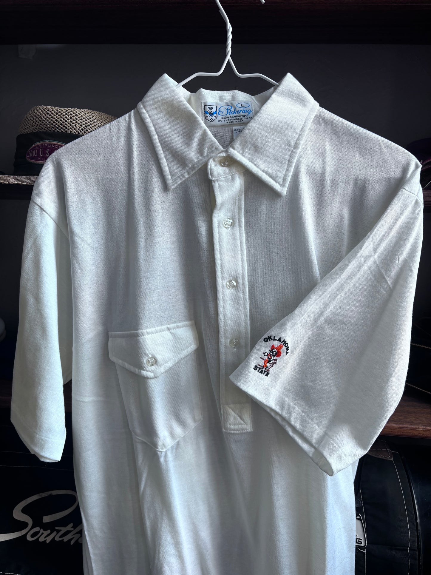 Vintage Oklahoma State golf polo