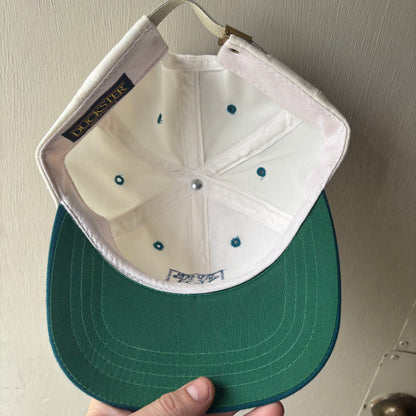 Vintage Duke Golf Leather Strapback Hat
