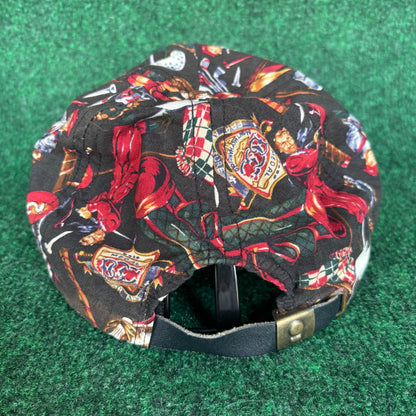 Whispering Winds all over golf print GC Imperial leather strap back