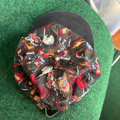 Whispering Winds all over golf print GC Imperial leather strap back