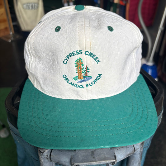 Cypress Creek Orlando Florida Duckster Leather Strap Back